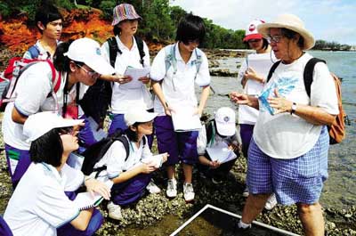 华附澳大利亚地质夏令营(图) 华附澳大利亚地质夏令营(图)