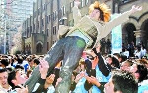 日本高考竞争激烈